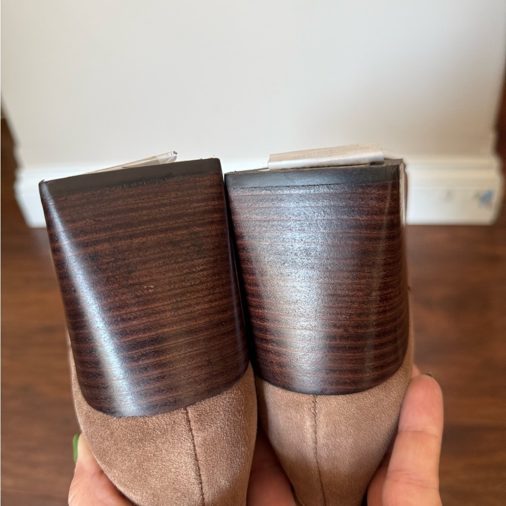 NWT Blondo Twyla Tan Heeled Knee-High waterproof Boots-Size 9 - Picture 4 of 14